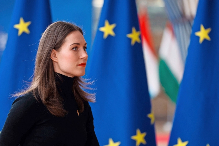 Finnland / Premierministerin Sanna Marin will bei den Parlamentswahlen am Sonntag ihr Amt verteidigen