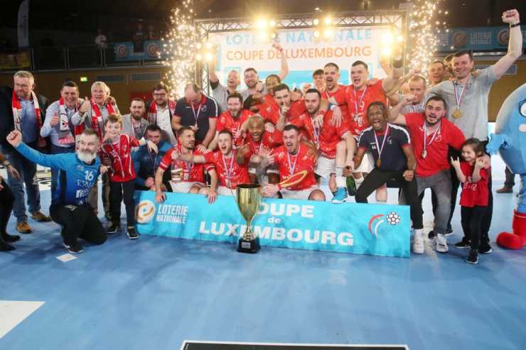 Coupe de Luxembourg / Red Boys verteidigen den Pokal im Siebenmeterkrimi