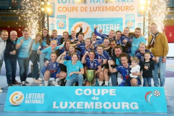 Coupe de Luxembourg Damen / Die spektakuläre Finalrevanche des HBD