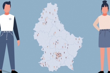 Statec / Wo wohnt die Bevölkerung? Knapp 90 Prozent Luxemburgs ist nicht oder nur spärlich besiedelt