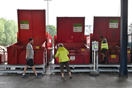 Das Recylingcenter Sivec setzt auch auf eine Reduzierung des nicht wiederverwertbaren Abfalls