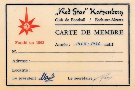 D’Memberskaart vum Red Star