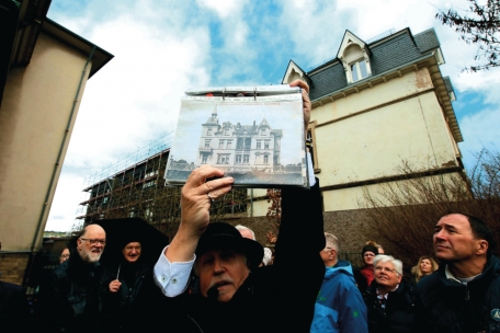 Stadt Luxemburg / Avenue Gaston Diderich: Ein Gang durch Raum und Zeit