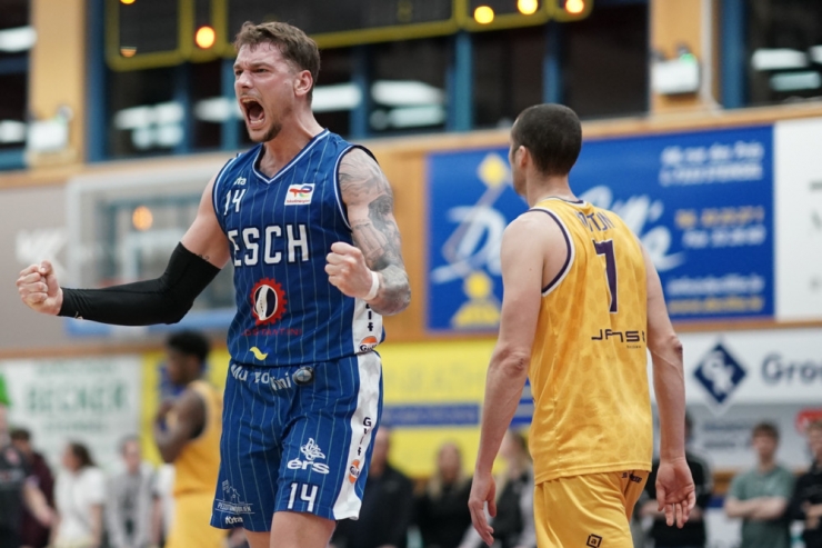 LBBL / Auswärtssieg im ersten Spiel: Esch mit Kraftakt zum Vorteil