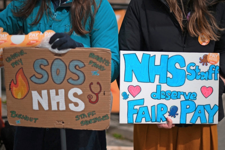 Großbritannien / Arbeitskampf im Gesundheitswesen geht weiter