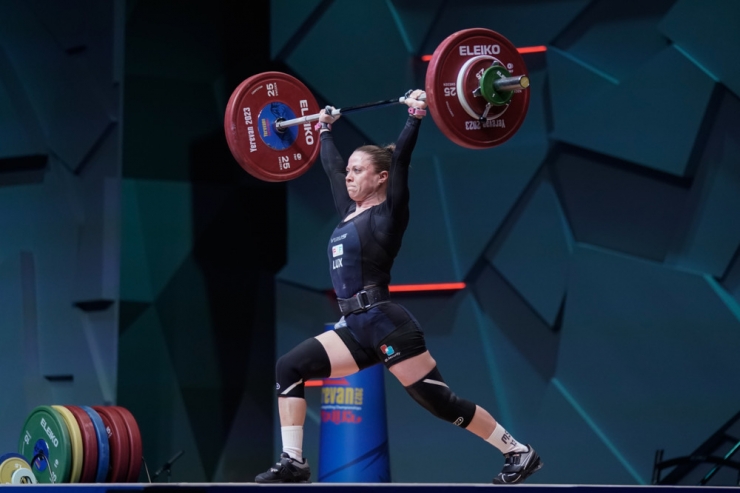 Gewichtheben / Mara Strzykala wird Neunte bei der EM in Jerewan
