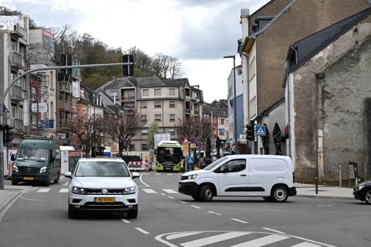 Schifflingen / Verkehrslage nicht mit Monnerich zu vergleichen