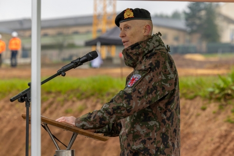 Freut sich auf moderne Anlagen für eine attraktive Armee: General Steve Thull