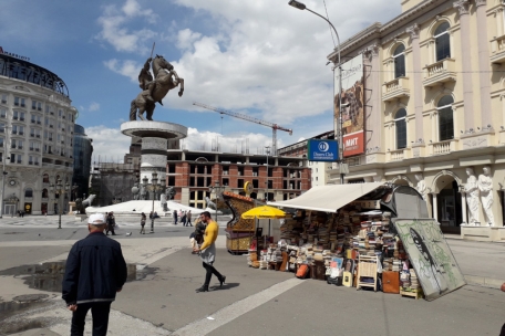 Nordmazedonien / Die unsinkbaren Betonbarken von Skopje