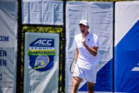 Tennis / Chris Rodesch in den USA ACC-Champion und Turnier-MVP