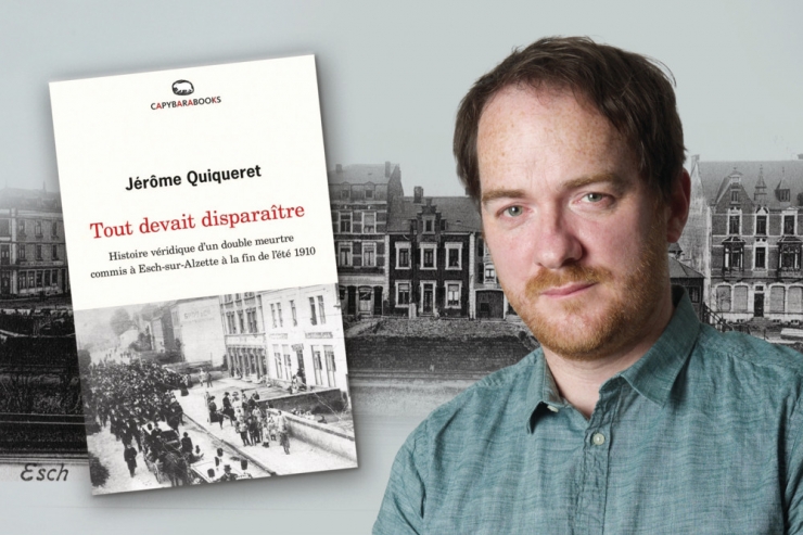 Luxemburger Literaturpreis TageblattJournalist Jérôme Quiqueret erhält