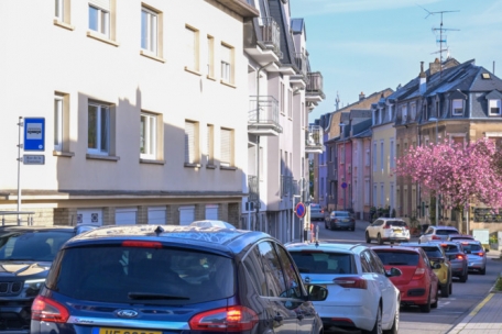 Die rue Gaffelt war an jenem Morgen überlastet