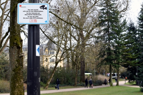 Videoüberwachung auf der hauptstädtischen „Kinnekswiss“