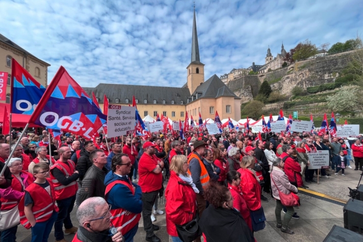 1. Mai / Vom Feiertag zum Aktionstag und wieder zurück: OGBL feiert erfolgreiches Tripartite-Jahr