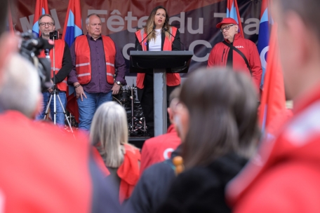 OGBL-Pr&auml;sidentin Nora Back: Arbeitskampf und Solidarit&auml;t mit den Streiks in Frankreich