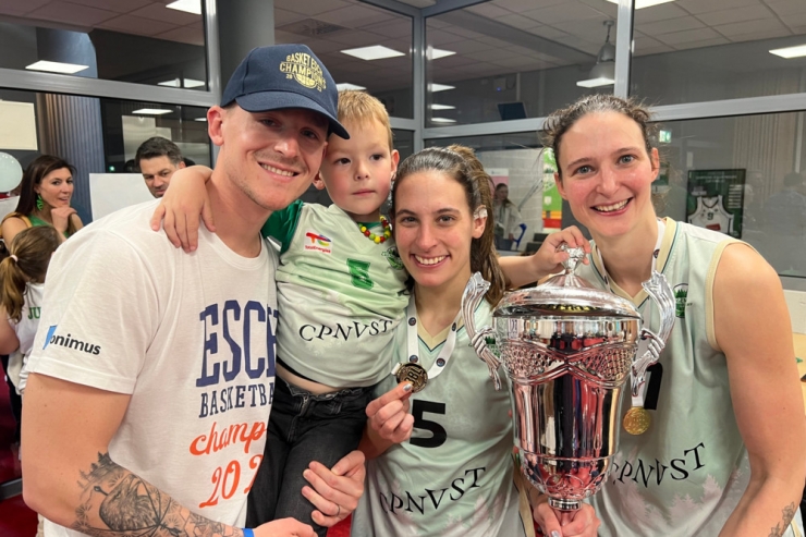 Basketball / Ein sehr emotionales Wochenende: zwei Titel an zwei Tagen für die Biever-Hetting-Familie