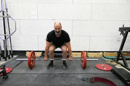 „Light weight“: So wärmt sich der Athlet auf