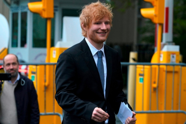 USA / Popstar Ed Sheeran gewinnt Plagiatsprozess in New York