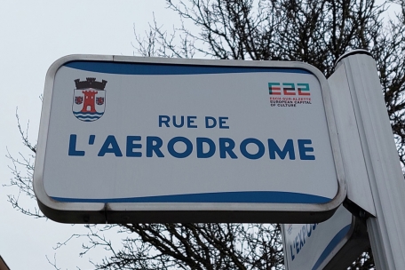 Die rue de l’Aérodrome in Esch