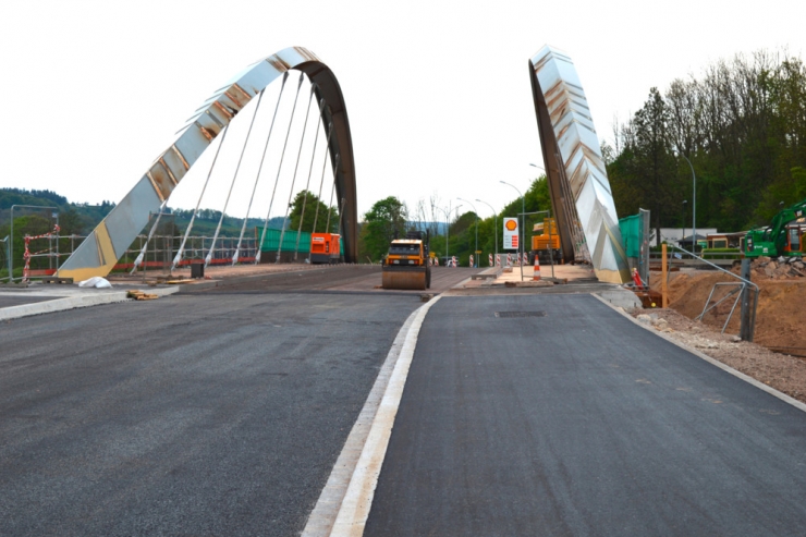 N7 / Brücke zwischen Colmar-Berg und Schieren: Projekt biegt auf Zielgerade ein