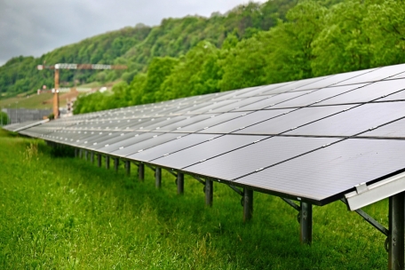 Die Fotovolataikanlage der Flussschifffahrtsbehörde