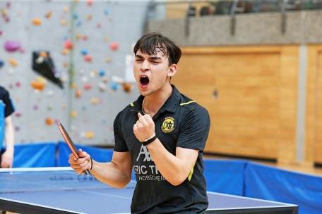 Youngster Maël Van Dessel brachte den Titelgewinn mit seinem Sieg gegen Xia Cheng unter Dach und Fach 