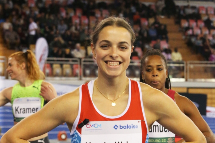 Leichtathletik Patrizia Van der Weken „Ich fliege quasi von einem