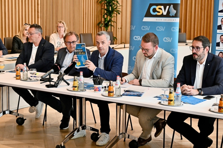 Gemeindewahlen  / CSV Esch: Kleine Seitenhiebe und „Méi no“