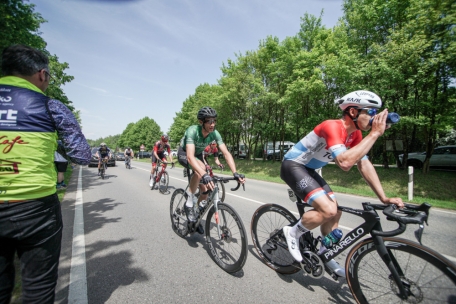 Colin Heiderscheid repräsentierte das Landesmeistertrikot