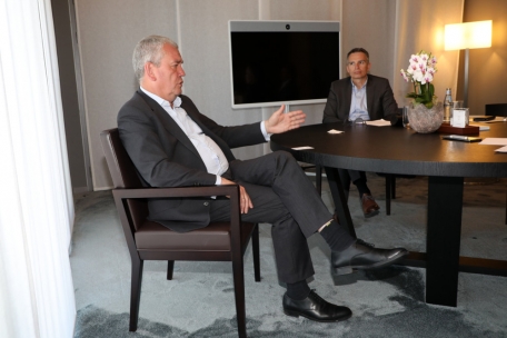 Pierre Etienne und Jerry Grbic