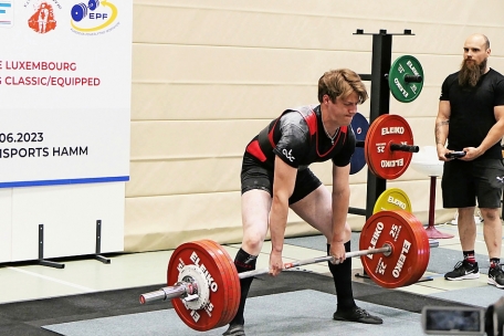 Hat die Minima für die EM erreicht: Silverbacks-Athlet Philippe Gasché