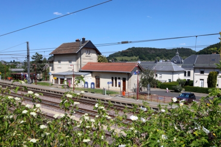 Der Tetinger Bahnhof