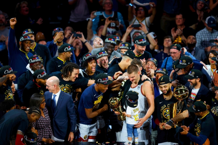Basketball / Am Ziel der Träume: Denver Nuggets zum ersten Mal Champions in der NBA