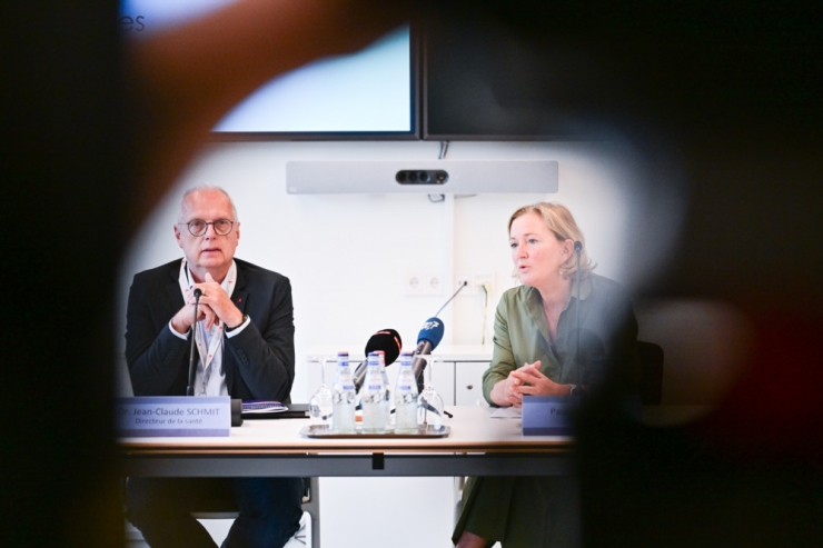 Fast ohne Corona / Santé präsentiert Bericht über Infektionskrankheiten in Luxemburg 