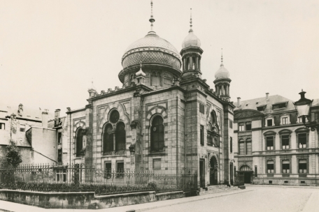Die alte Synagoge, 1941 zerstört