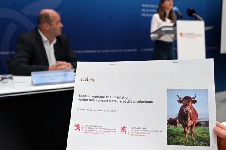 Landwirtschaft / Was kommt in Luxemburg auf den Teller? Minister Haagen präsentiert Umfrageresultate