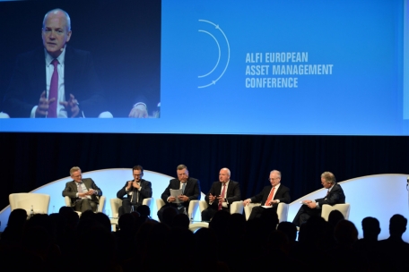 Die Finanzindustrie trägt in Luxemburg 25 Prozent zum Bruttoinlandsprodukt bei. Das Foto zeigt eine Konferenz der Fondsindustrie im Jahr 2018.