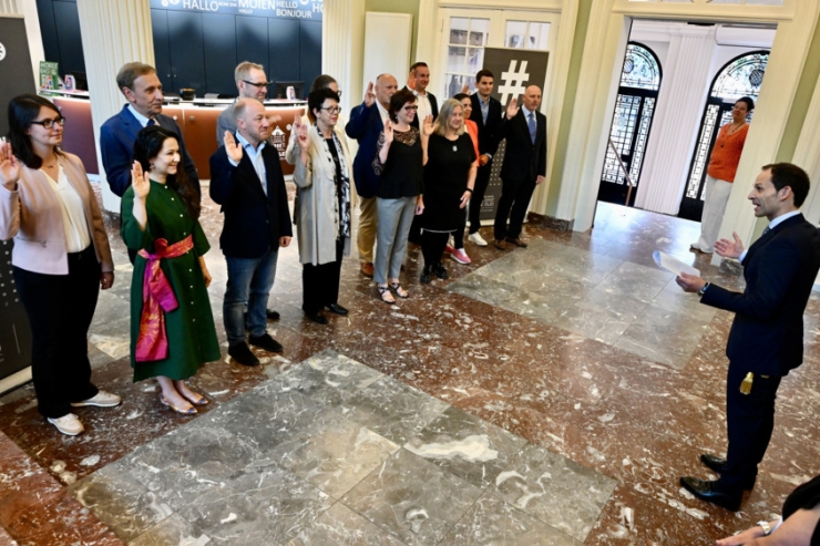 Düdelingen / Neu-alte Mehrheit stellt Arbeitsprogramm und Neulinge im Gemeinderat vor