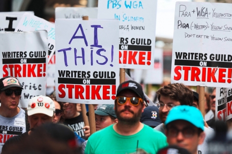 Forum / Der Kampf der Hollywood-Autoren gegen die KI geht alle an