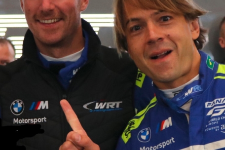 Gut gelaunt beim Tageblatt-Interview: Maxime Martin (l.) und Augusto Farfus