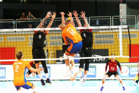 Deutschland vs. Niederlande / Volleyballfest in der Coque: Galamatch zum 60-jährigen Jubiläum der FLVB