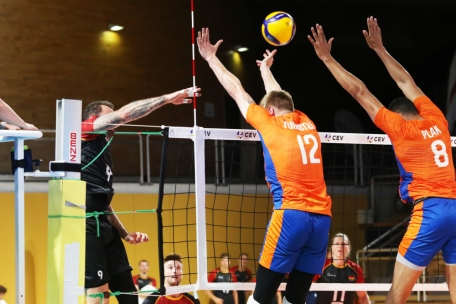 Georg Grozer war vom niederländischen Block kaum zu bremsen