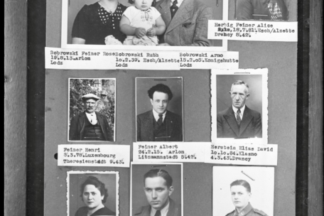 Dokumentiert ist, dass die Mitglieder der Familie Feiner-Bobrowsky zuerst in unterschiedliche Ghettos und Durchgangslager und anschließend nach Chelmno bzw. Auschwitz deportiert wurden