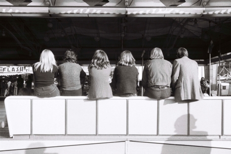  Zuschauer bei den „Knuppautoen“, fotografiert von Paul Aschman aus dem Jahr 1972