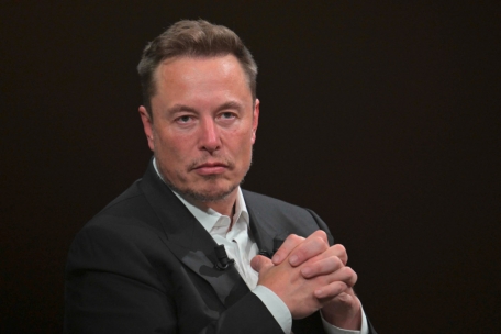 Elon Musk auf einer Tech-Messe im Juni