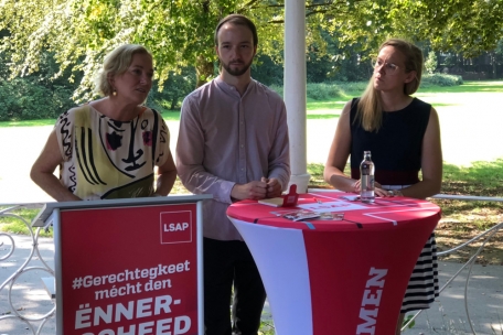 Wahlkampf / LSAP präsentiert Ideen zu Sicherheit und Gerechtigkeit