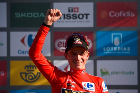 Vuelta / Evenepoel gewinnt 18. Etappe, Kuss greift nach Gesamtsieg