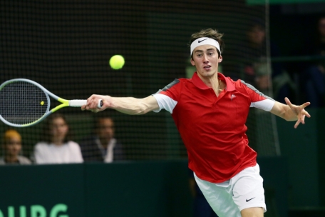 Tennis / Gleichstand nach Tag eins: 1:1 zwischen Luxemburg und Slowenien im Davis Cup