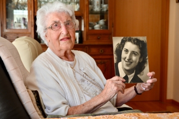 Porträt / Julie Reichard feiert 100. Geburtstag: „Was soll ich im Altersheim, das ist etwas für alte Leute“