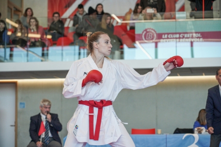 Karate / FLAM-Delegation verpasst beim Heimspiel knapp Platz eins